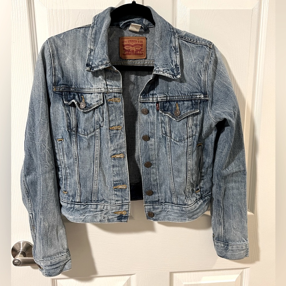 Levi’s denim jacket jean size S